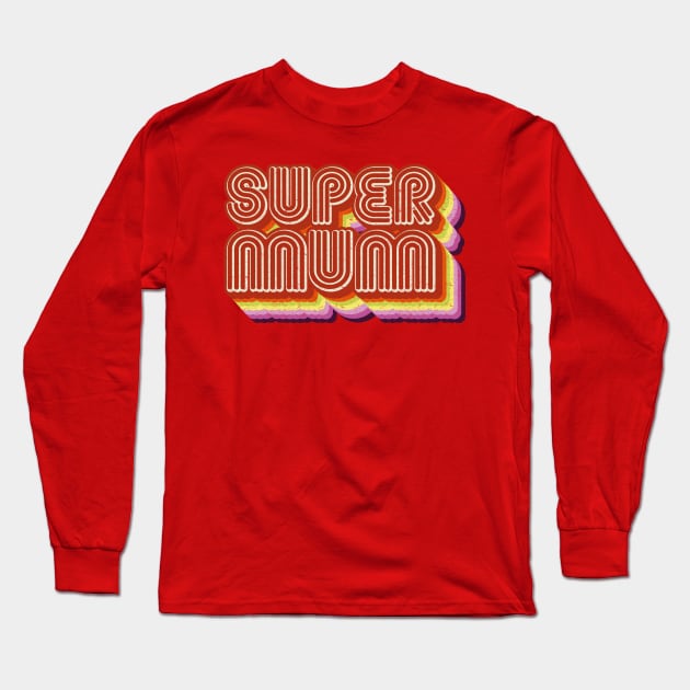 Super mum Long Sleeve T-Shirt by BOEC Gear